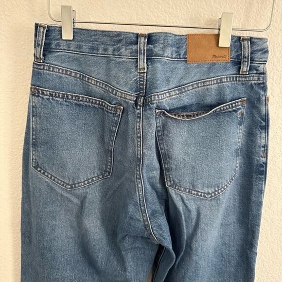 Madewell The '90s Straight Jean in Grenhart Wash - Picture 8 of 9